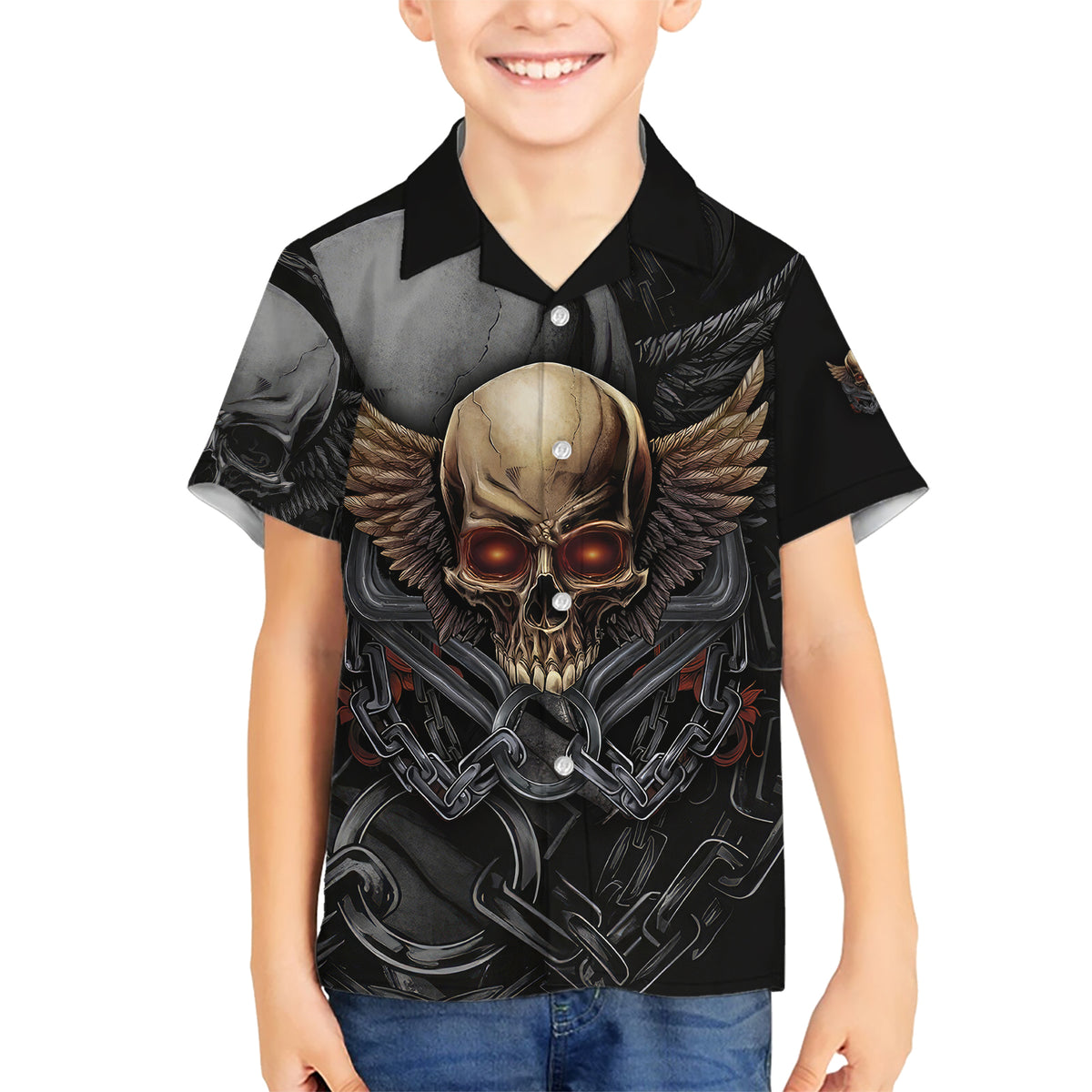 People Give Me The Creep Kid Hawaiian Shirt - Wonder Print Shop