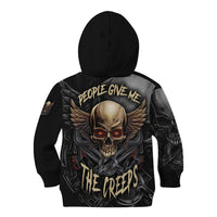 People Give Me The Creep Kid Hoodie - Wonder Print Shop