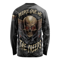 People Give Me The Creep Long Sleeve Shirt - Wonder Print Shop