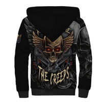 People Give Me The Creep Sherpa Hoodie - Wonder Print Shop