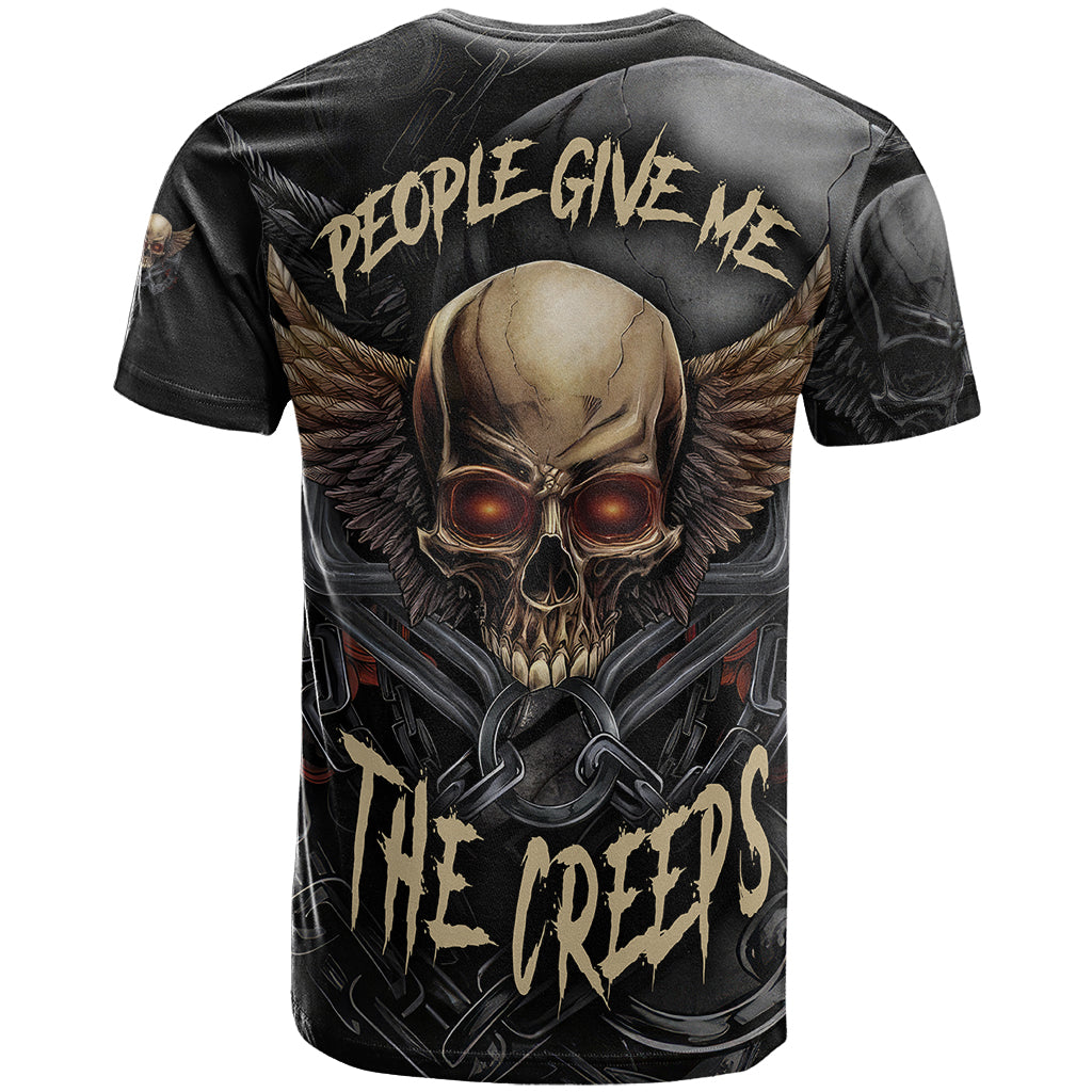 People Give Me The Creep T Shirt - Wonder Print Shop
