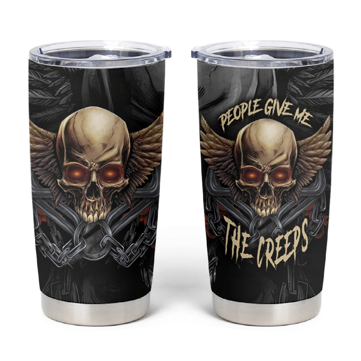 People Give Me The Creep Tumbler Cup - Wonder Print Shop
