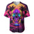 Foreuer Chasing Sunsets Skull Baseball Jersey - Wonder Print Shop