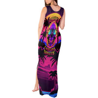 Foreuer Chasing Sunsets Skull Tank Maxi Dress - Wonder Print Shop