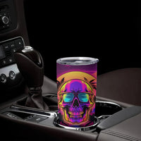 Foreuer Chasing Sunsets Skull Tumbler Cup - Wonder Print Shop
