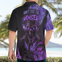 Don't Test The Monster In Me Hawaiian Shirt - Wonder Print Shop