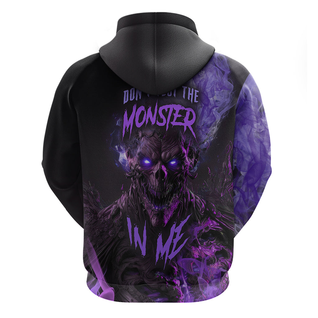 Don't Test The Monster In Me Hoodie - Wonder Print Shop