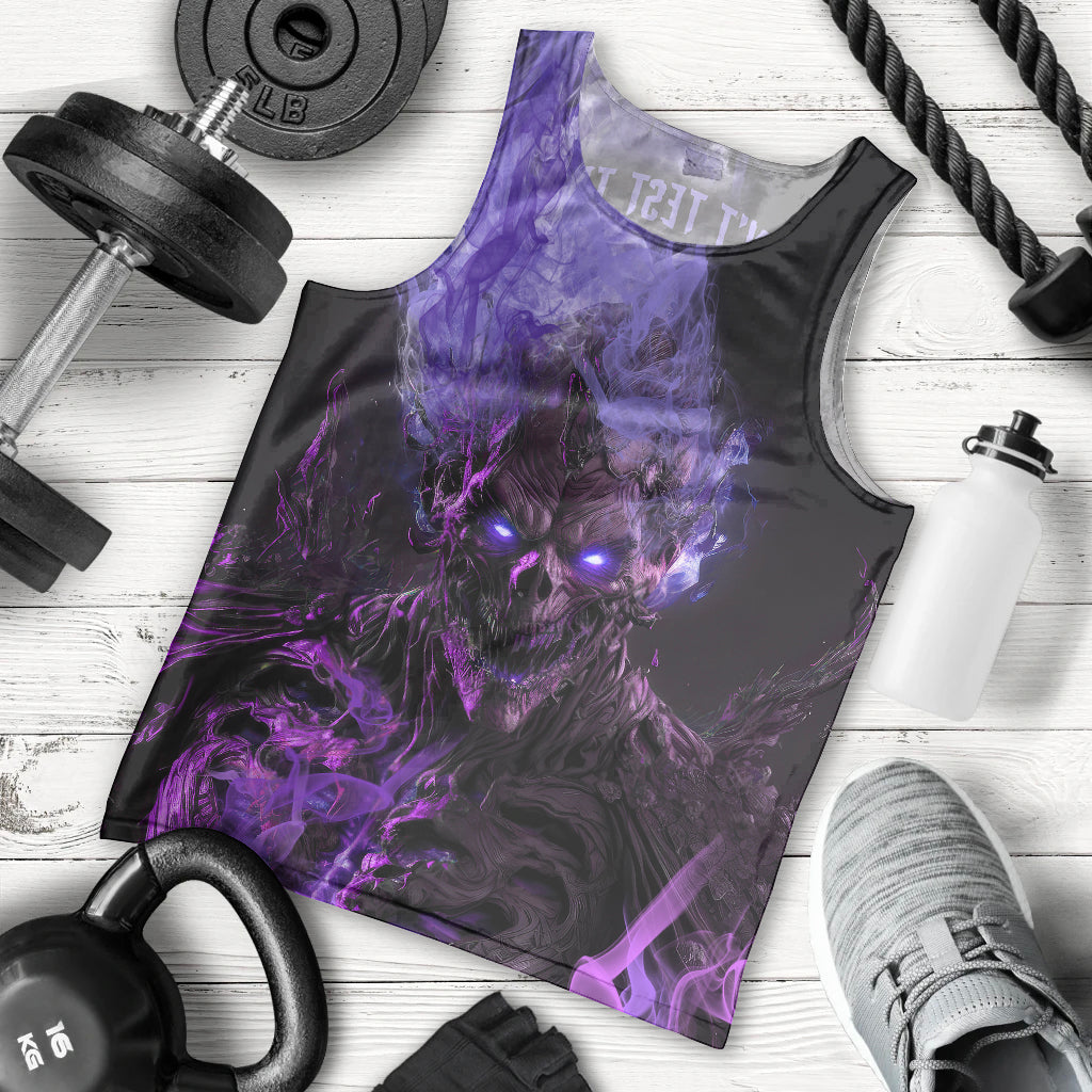 Don't Test The Monster In Me Men Tank Top - Wonder Print Shop