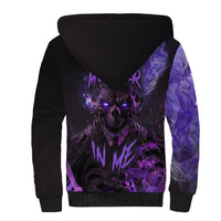 Don't Test The Monster In Me Sherpa Hoodie - Wonder Print Shop