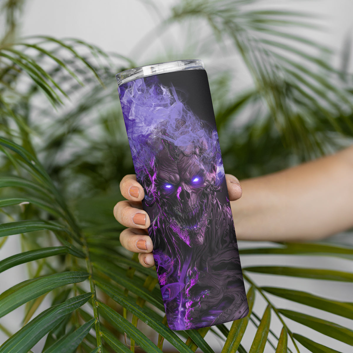 Don't Test The Monster In Me Skinny Tumbler - Wonder Print Shop