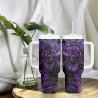 Don't Test The Monster In Me Tumbler With Handle - Wonder Print Shop
