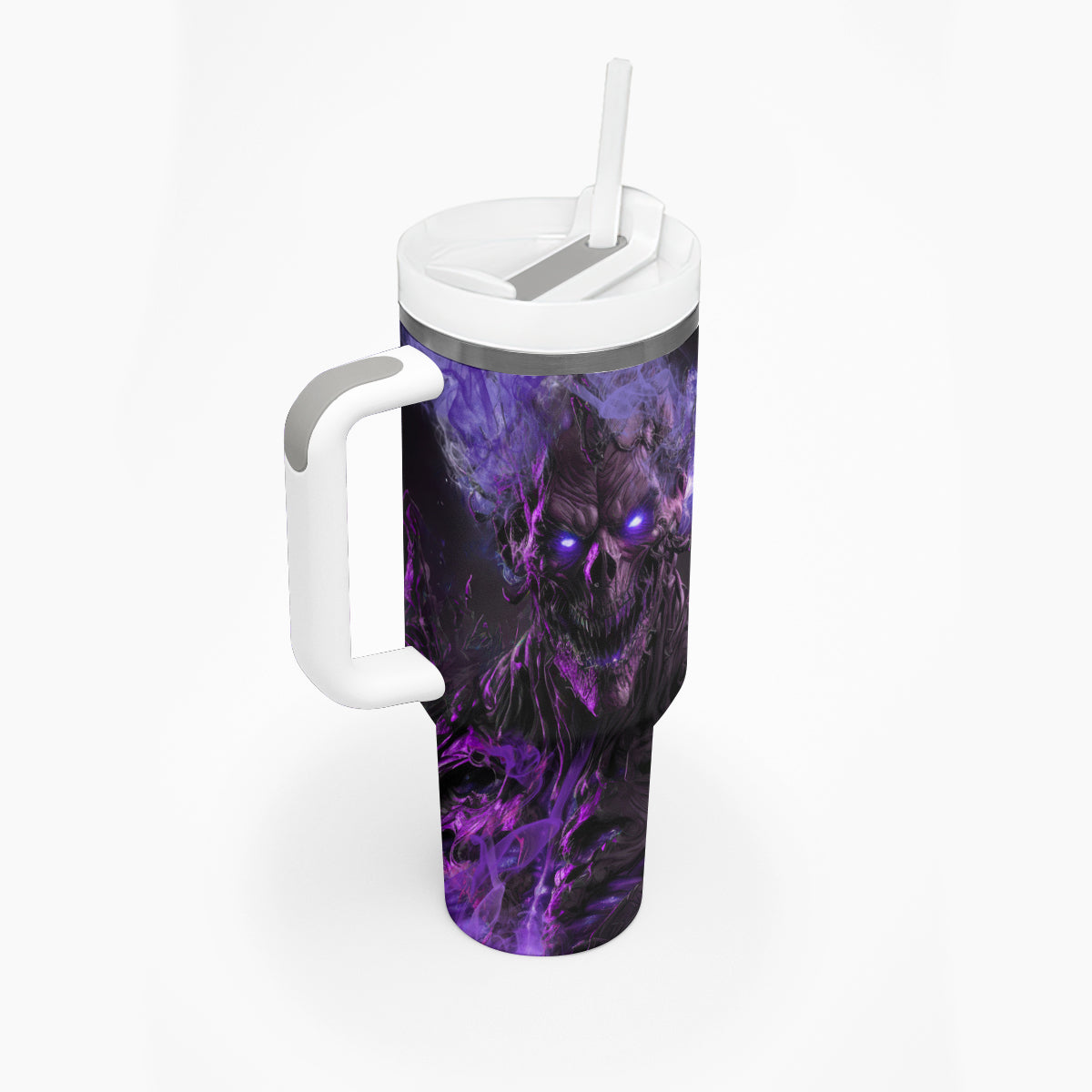 Don't Test The Monster In Me Tumbler With Handle - Wonder Print Shop