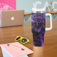Don't Test The Monster In Me Tumbler With Handle - Wonder Print Shop