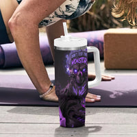 Don't Test The Monster In Me Tumbler With Handle - Wonder Print Shop