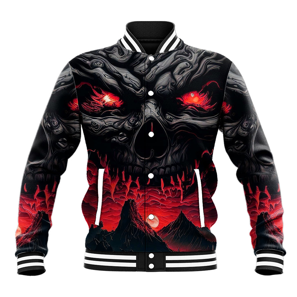 Time To Unleash Alittle Hell!! Baseball Jacket - Wonder Print Shop