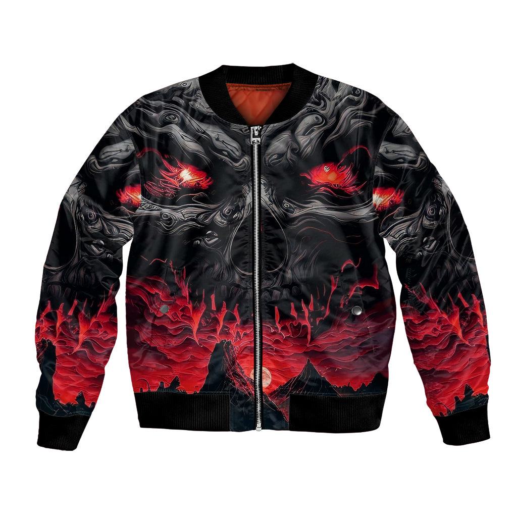 Time To Unleash Alittle Hell!! Bomber Jacket - Wonder Print Shop