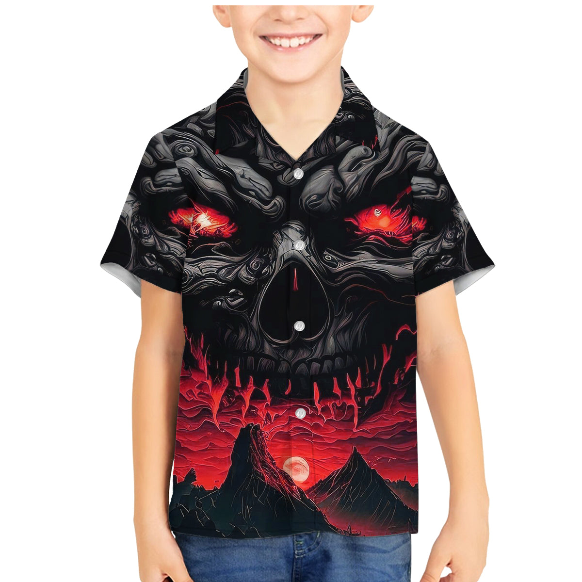 Time To Unleash Alittle Hell!! Family Matching Mermaid Dress and Hawaiian Shirt - Wonder Print Shop