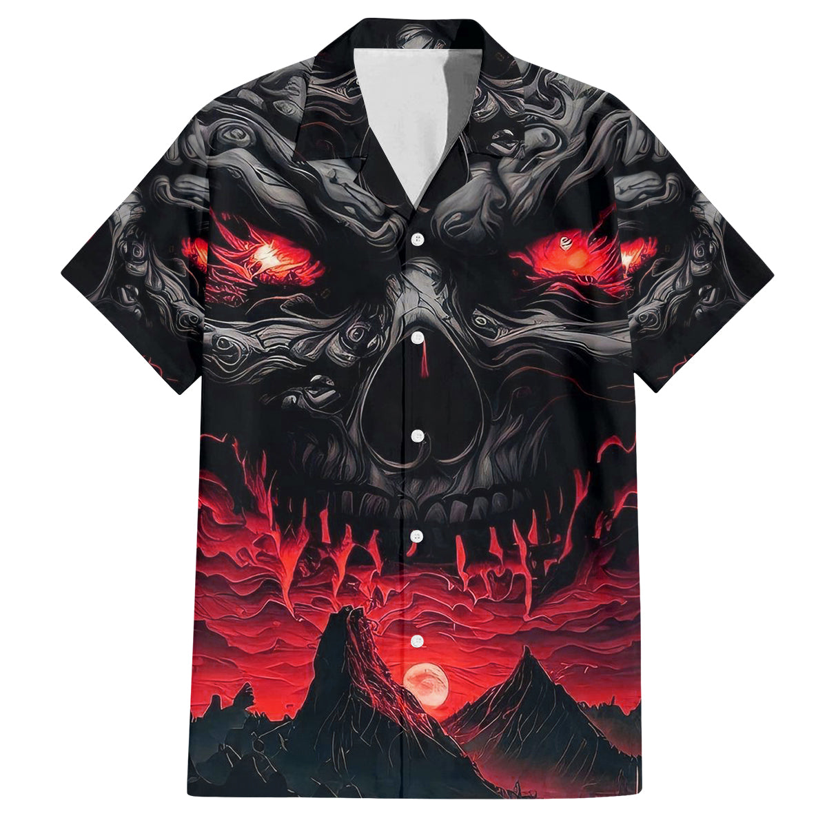 Time To Unleash Alittle Hell!! Family Matching Off Shoulder Long Sleeve Dress and Hawaiian Shirt - Wonder Print Shop