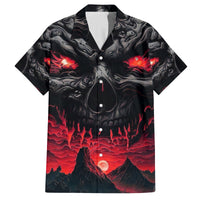 Time To Unleash Alittle Hell!! Family Matching Off Shoulder Maxi Dress and Hawaiian Shirt - Wonder Print Shop