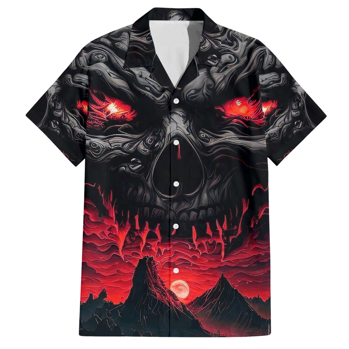 Time To Unleash Alittle Hell!! Family Matching Short Sleeve Bodycon Dress and Hawaiian Shirt - Wonder Print Shop