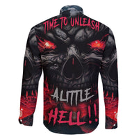 Time To Unleash Alittle Hell!! Family Matching Tank Maxi Dress and Hawaiian Shirt - Wonder Print Shop