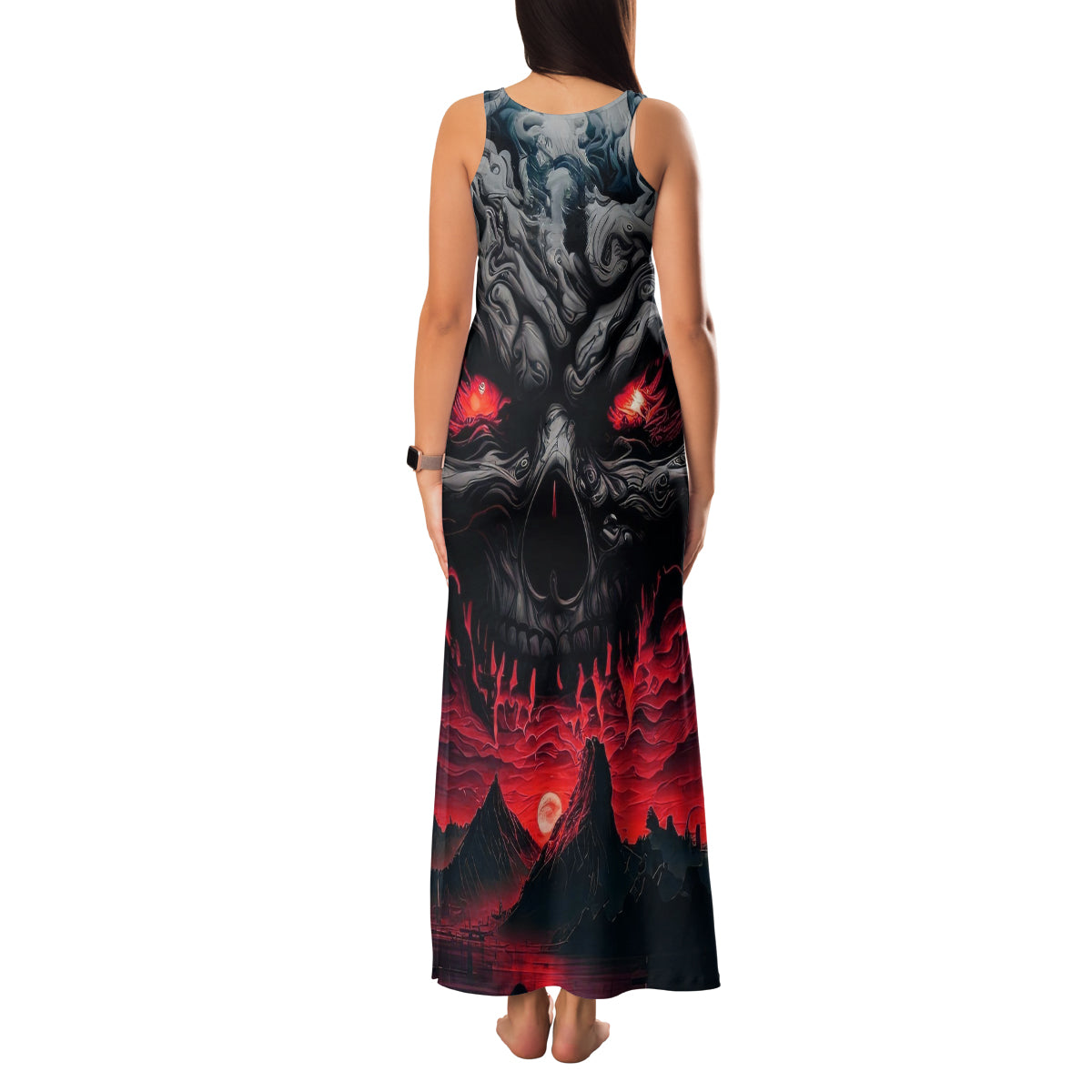 Time To Unleash Alittle Hell!! Family Matching Tank Maxi Dress and Hawaiian Shirt - Wonder Print Shop