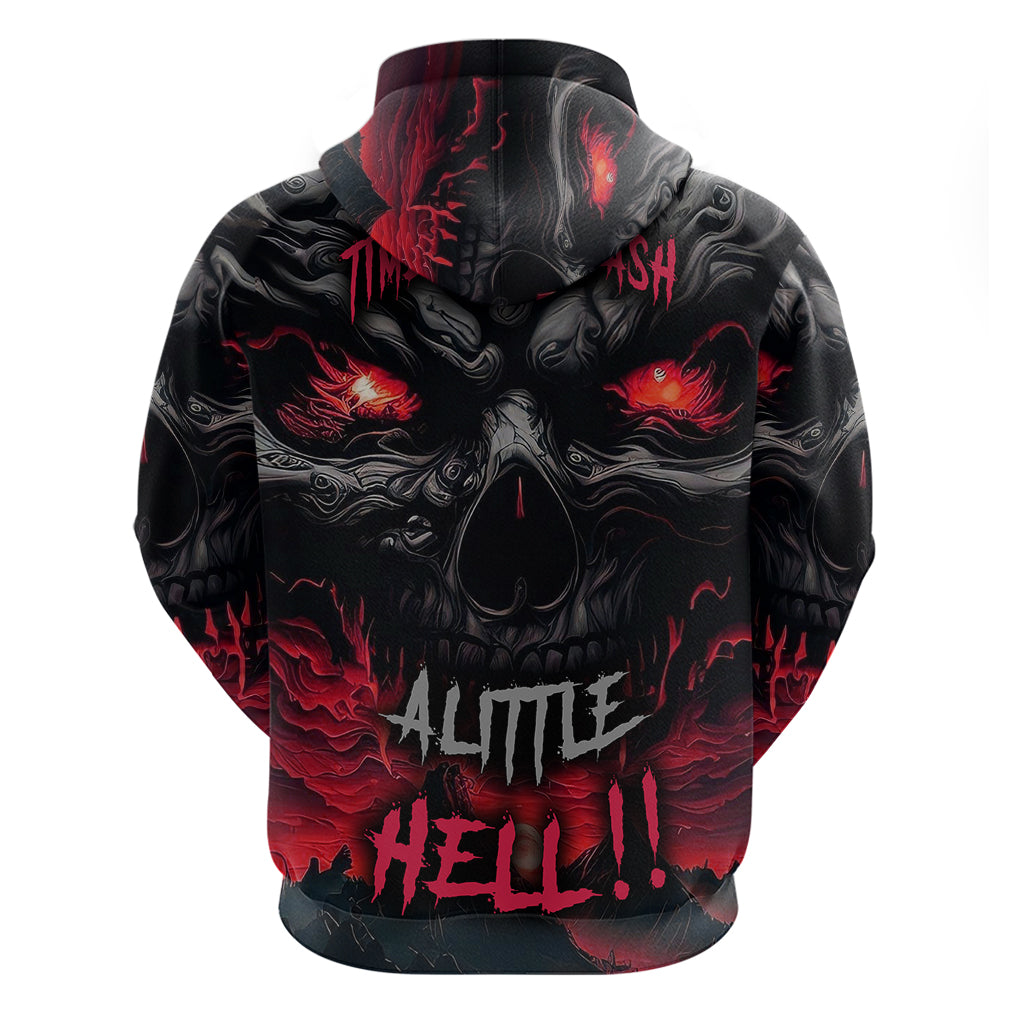 Time To Unleash Alittle Hell!! Hoodie - Wonder Print Shop