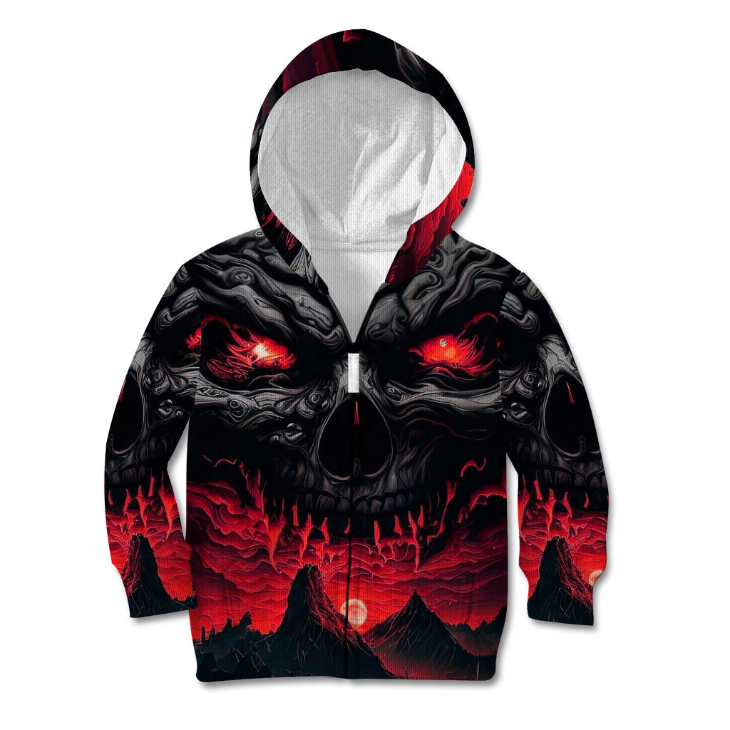 Time To Unleash Alittle Hell!! Kid Hoodie - Wonder Print Shop