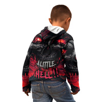 Time To Unleash Alittle Hell!! Kid Hoodie - Wonder Print Shop