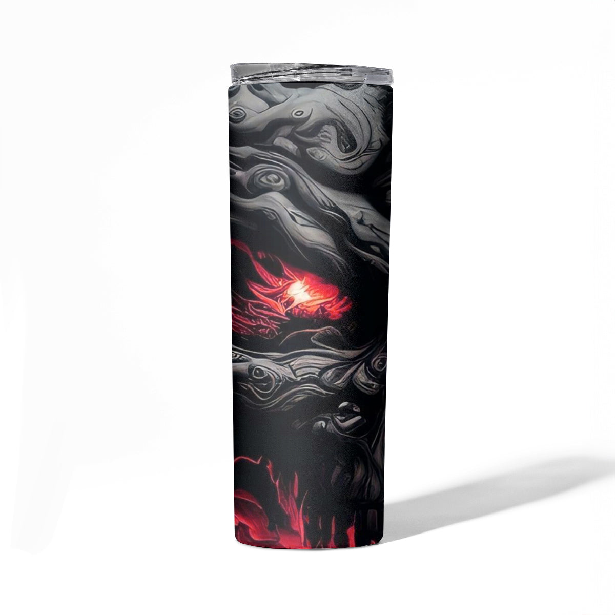 Time To Unleash Alittle Hell!! Skinny Tumbler - Wonder Print Shop