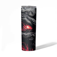 Time To Unleash Alittle Hell!! Skinny Tumbler - Wonder Print Shop