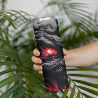 Time To Unleash Alittle Hell!! Skinny Tumbler - Wonder Print Shop