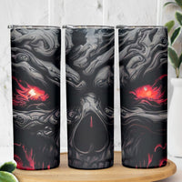 Time To Unleash Alittle Hell!! Skinny Tumbler - Wonder Print Shop