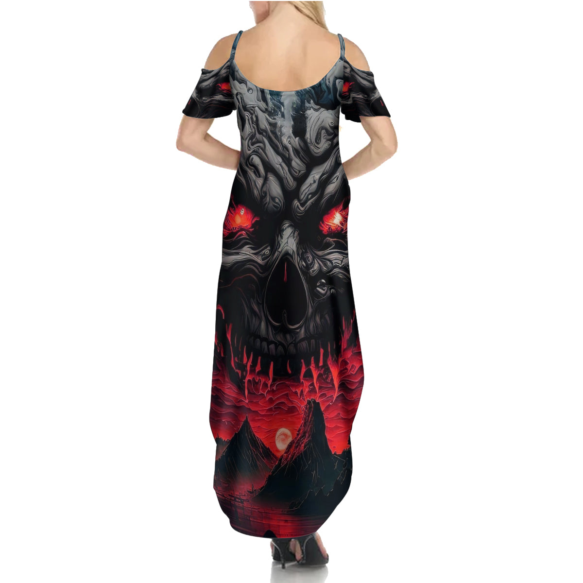 Time To Unleash Alittle Hell!! Summer Maxi Dress - Wonder Print Shop