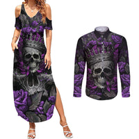 I am a Haunt Mess Couples Matching Summer Maxi Dress and Long Sleeve Button Shirts - Wonder Print Shop