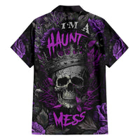 I am a Haunt Mess Family Matching Long Sleeve Bodycon Dress and Hawaiian Shirt - Wonder Print Shop
