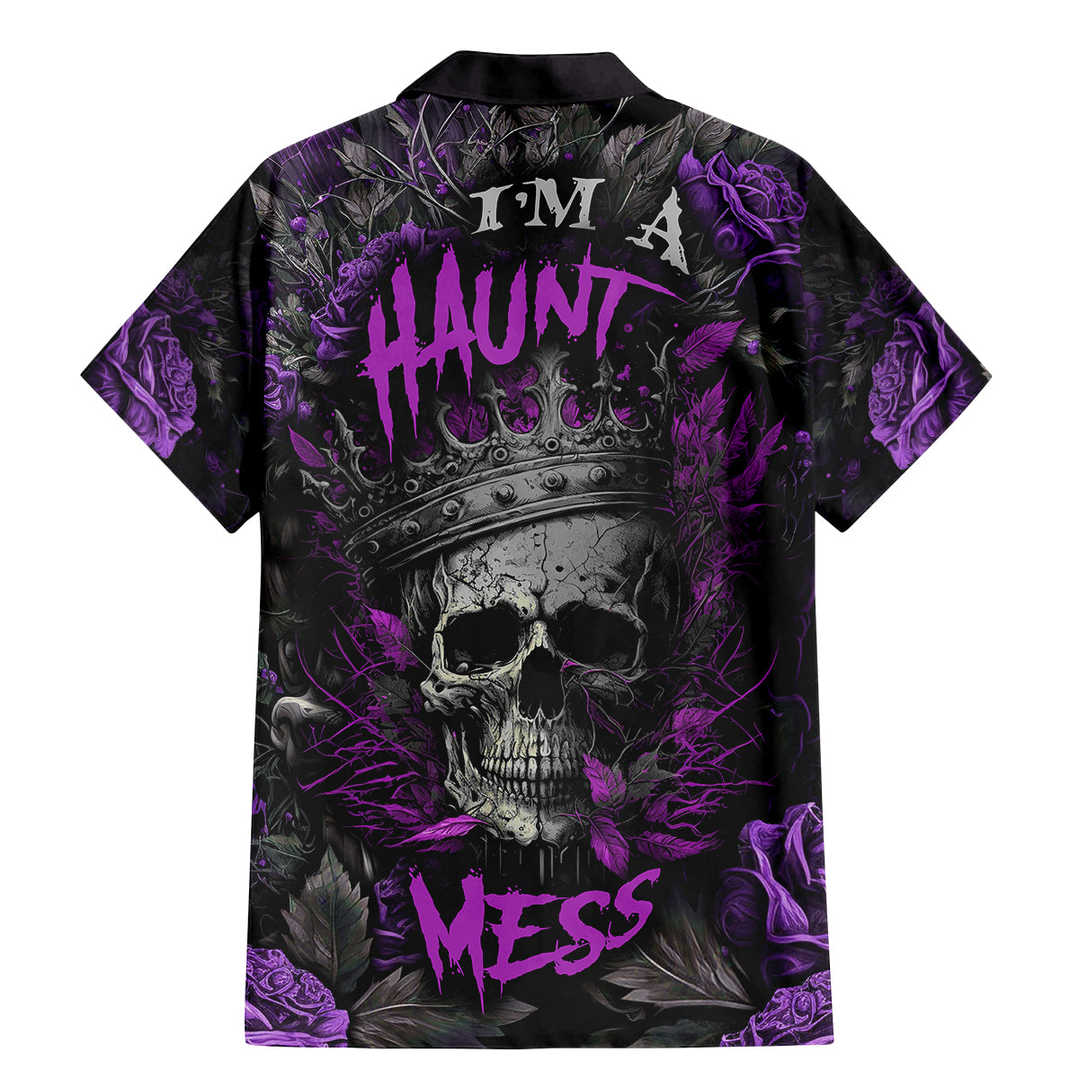 I am a Haunt Mess Family Matching Mermaid Dress and Hawaiian Shirt - Wonder Print Shop
