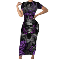 I am a Haunt Mess Short Sleeve Bodycon Dress - Wonder Print Shop