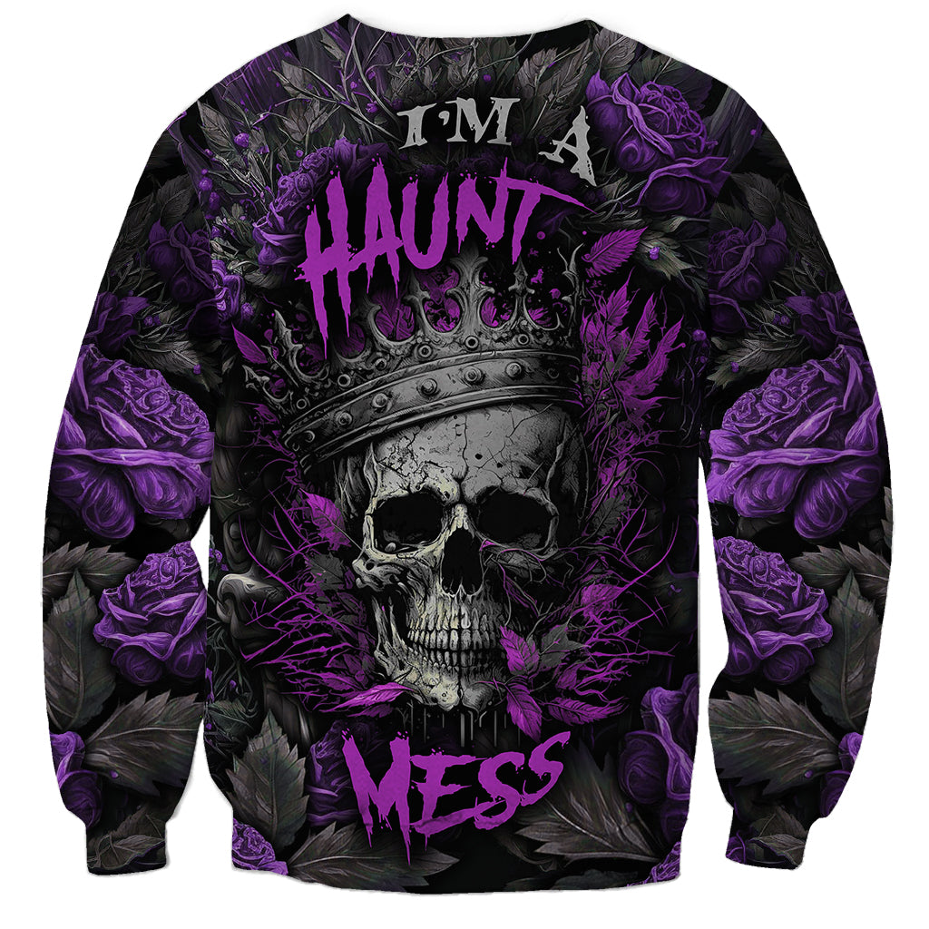 I am a Haunt Mess Sweatshirt - Wonder Print Shop