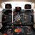 Funny Astronaut Fishing In Space Christmas Back Car Seat Cover Xmas Holiday Patterns - Wonder Print Shop