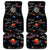 Funny Astronaut Fishing In Space Christmas Car Mats Xmas Holiday Patterns - Wonder Print Shop