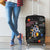 Funny Astronaut Fishing In Space Christmas Luggage Cover Xmas Holiday Patterns - Wonder Print Shop