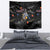Funny Astronaut Fishing In Space Christmas Tapestry Xmas Holiday Patterns - Wonder Print Shop