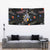 Funny Astronaut Fishing In Space Christmas Tapestry Xmas Holiday Patterns - Wonder Print Shop