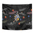 Funny Astronaut Fishing In Space Christmas Tapestry Xmas Holiday Patterns - Wonder Print Shop