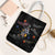 Funny Astronaut Fishing In Space Christmas Tote Bag Xmas Holiday Patterns - Wonder Print Shop