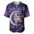 Funny Astronauts Sit On Flamingo Christmas Baseball Jersey Xmas Holiday Patterns - Wonder Print Shop