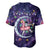 Funny Astronauts Sit On Flamingo Christmas Baseball Jersey Xmas Holiday Patterns - Wonder Print Shop