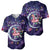 Funny Astronauts Sit On Flamingo Christmas Baseball Jersey Xmas Holiday Patterns - Wonder Print Shop