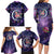 Funny Astronauts Sit On Flamingo Christmas Family Matching Long Sleeve Bodycon Dress and Hawaiian Shirt Xmas Holiday Patterns - Wonder Print Shop